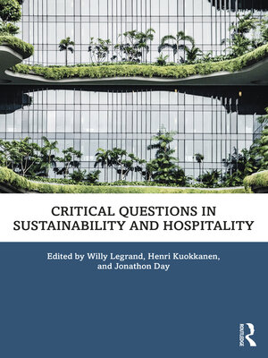 cover image of Critical Questions in Sustainability and Hospitality